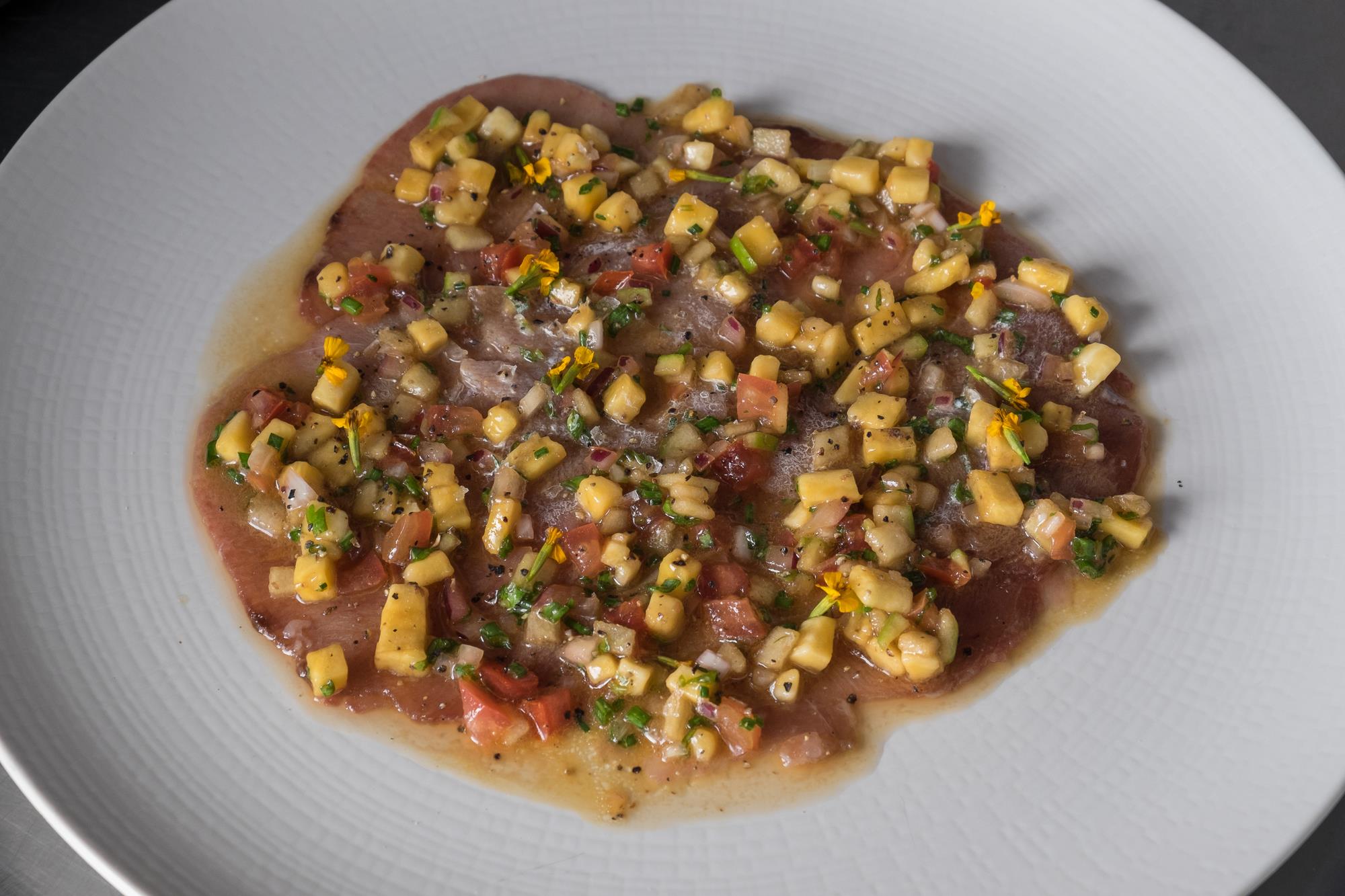 Muchos de los platos de 'Muelle Viejo' tienen el plátano como ingrediente principal. Muchos de los platos de 'Muelle Viejo' tienen el plátano como ingrediente principal.