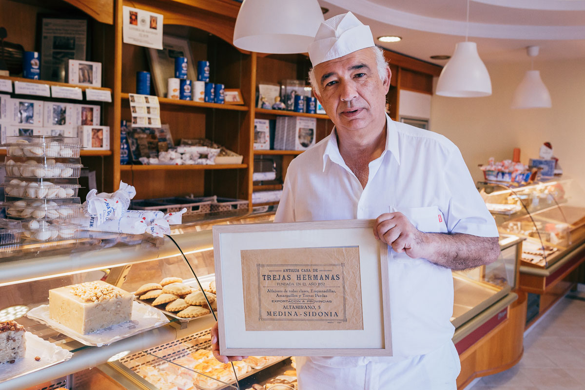 La receta de los alfajores procede de una sirvienta que trabajó con la familia Trejas. La receta de los alfajores procede de una sirvienta que trabajó con la familia Trejas.