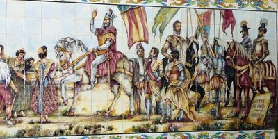 Detalle del mural Açò és or, xata", en la horchatería Daniel de Alboraya. Detalle del mural Açò és or, xata", en la horchatería Daniel de Alboraya.