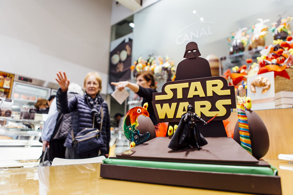 Mona de Star Wars. Foto: C.C. Mona de Star Wars. Foto: C.C.