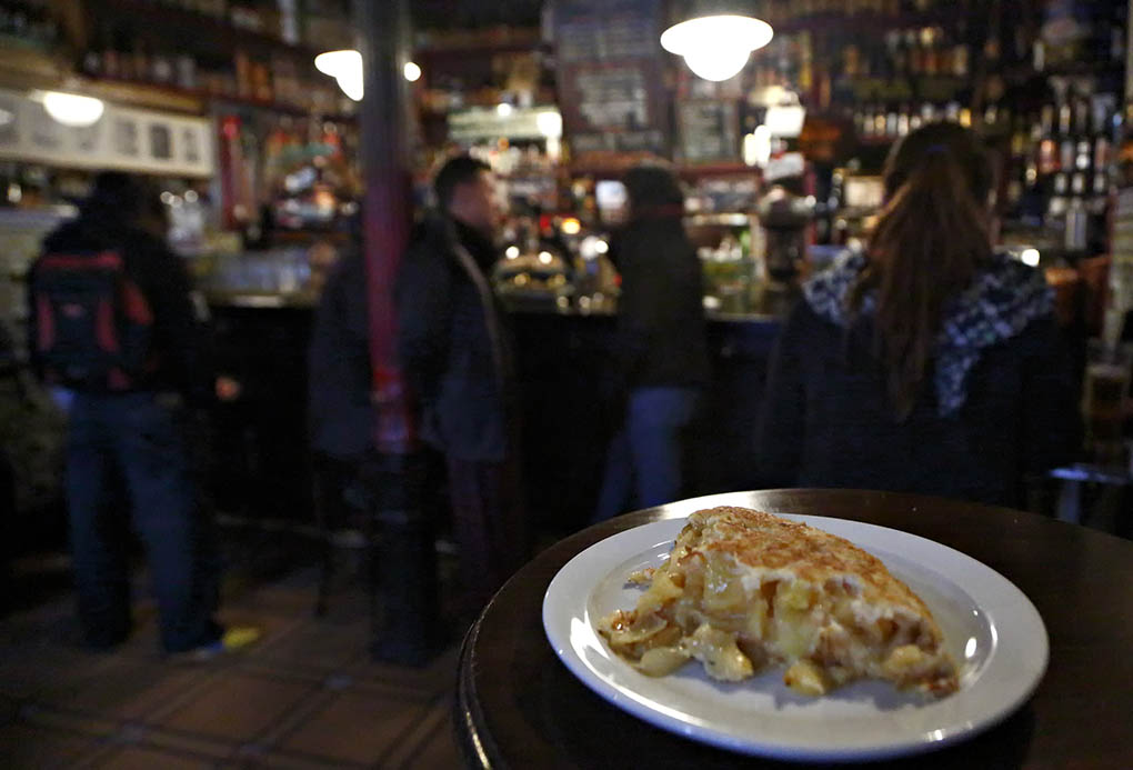 Tortilla de la Bodega Ardosa. Foto: Roberto Ranero. Tortilla de la Bodega Ardosa. Foto: Roberto Ranero.