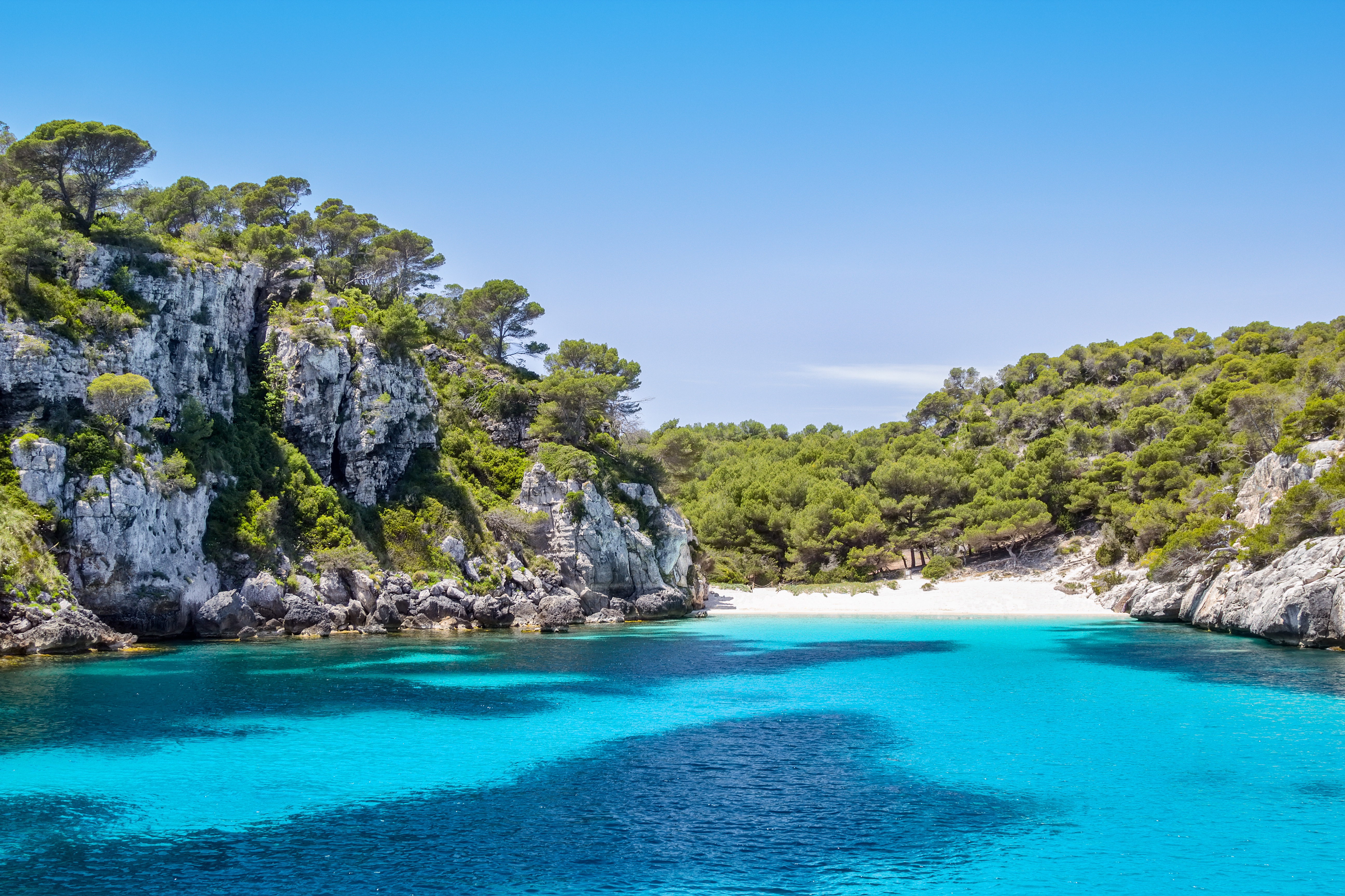 Una cala íntima y paradisiaca. Foto: Shutterstock. Una cala íntima y paradisiaca. Foto: Shutterstock.
