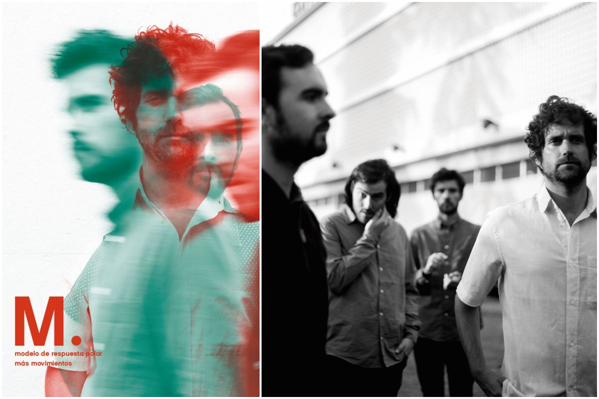 Portada del nuevo disco de Modelo de respuesta polar y una foto del grupo. Portada del nuevo disco de Modelo de respuesta polar y una foto del grupo.