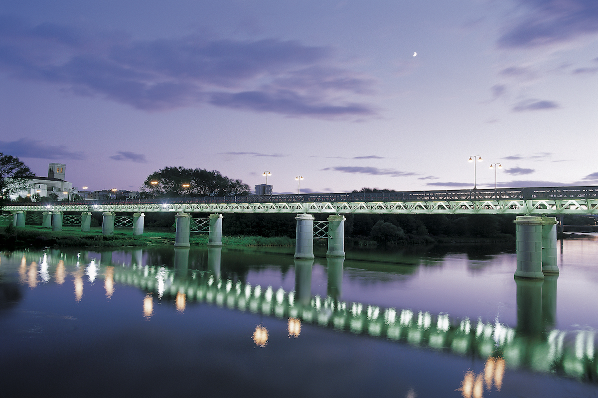 Logroño de noche. Foto: La Rioja Turismo. Logroño de noche. Foto: La Rioja Turismo.