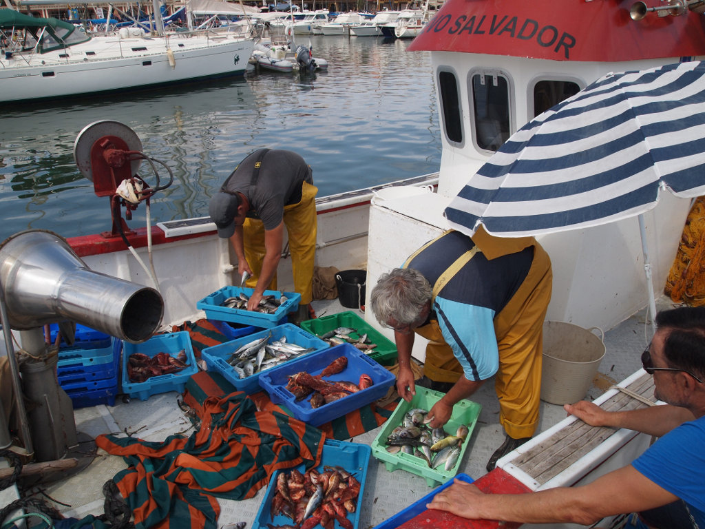 Cabo de Palos sigue siendo un pueblo dedicado a la pesca. Foto: Ramón Peco y Manuela Martínez. Cabo de Palos sigue siendo un pueblo dedicado a la pesca. Foto: Ramón Peco y Manuela Martínez.