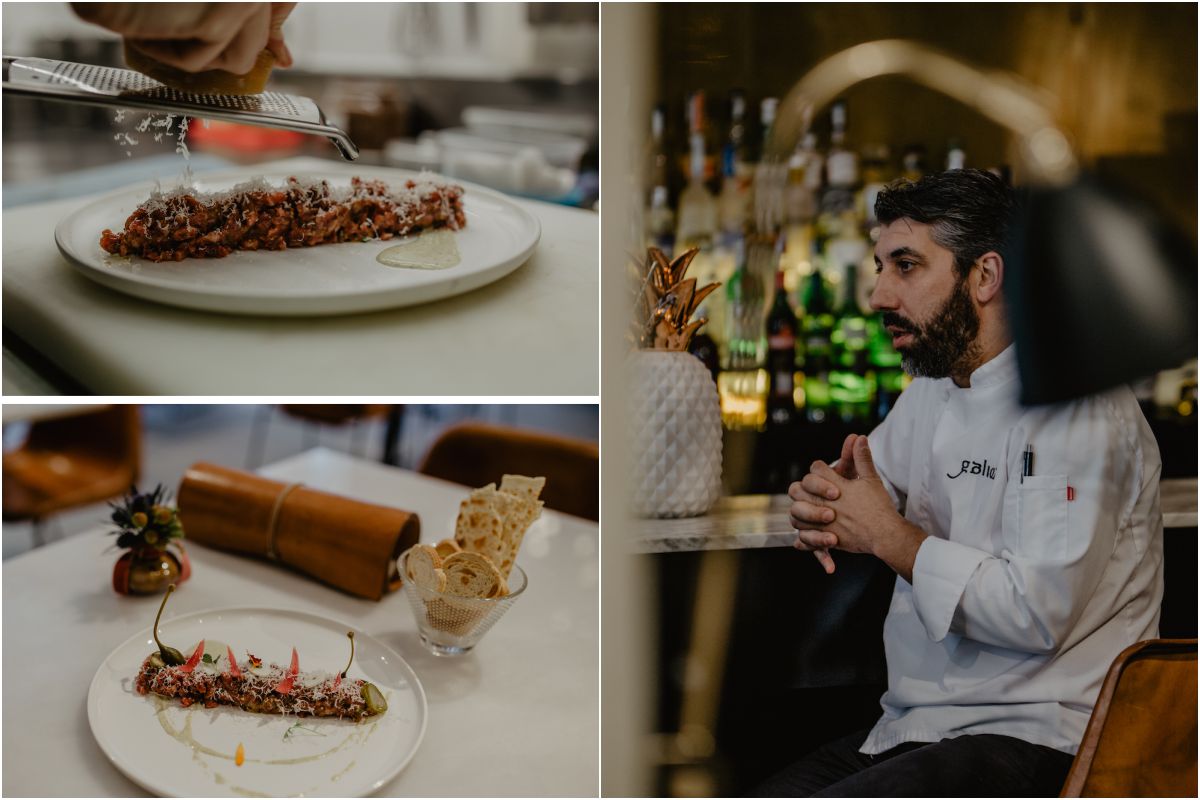 El 'steak tartar', un intocable de la carta. El 'steak tartar', un intocable de la carta.