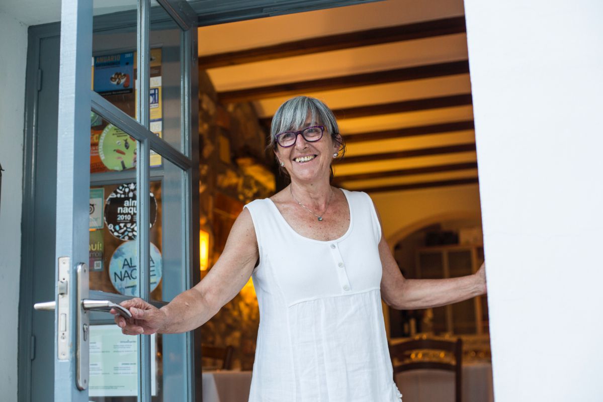 Joana Bataller, chef del restaurante El Raval, en Benissiva, Valencia. Joana Bataller, chef del restaurante El Raval, en Benissiva, Valencia.