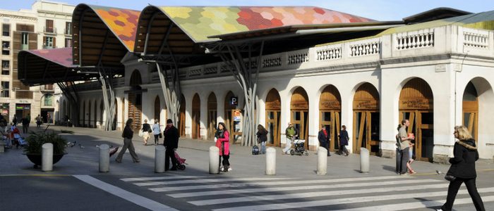 Mercado Santa Caterina, Barcelona. Mercado Santa Caterina, Barcelona.