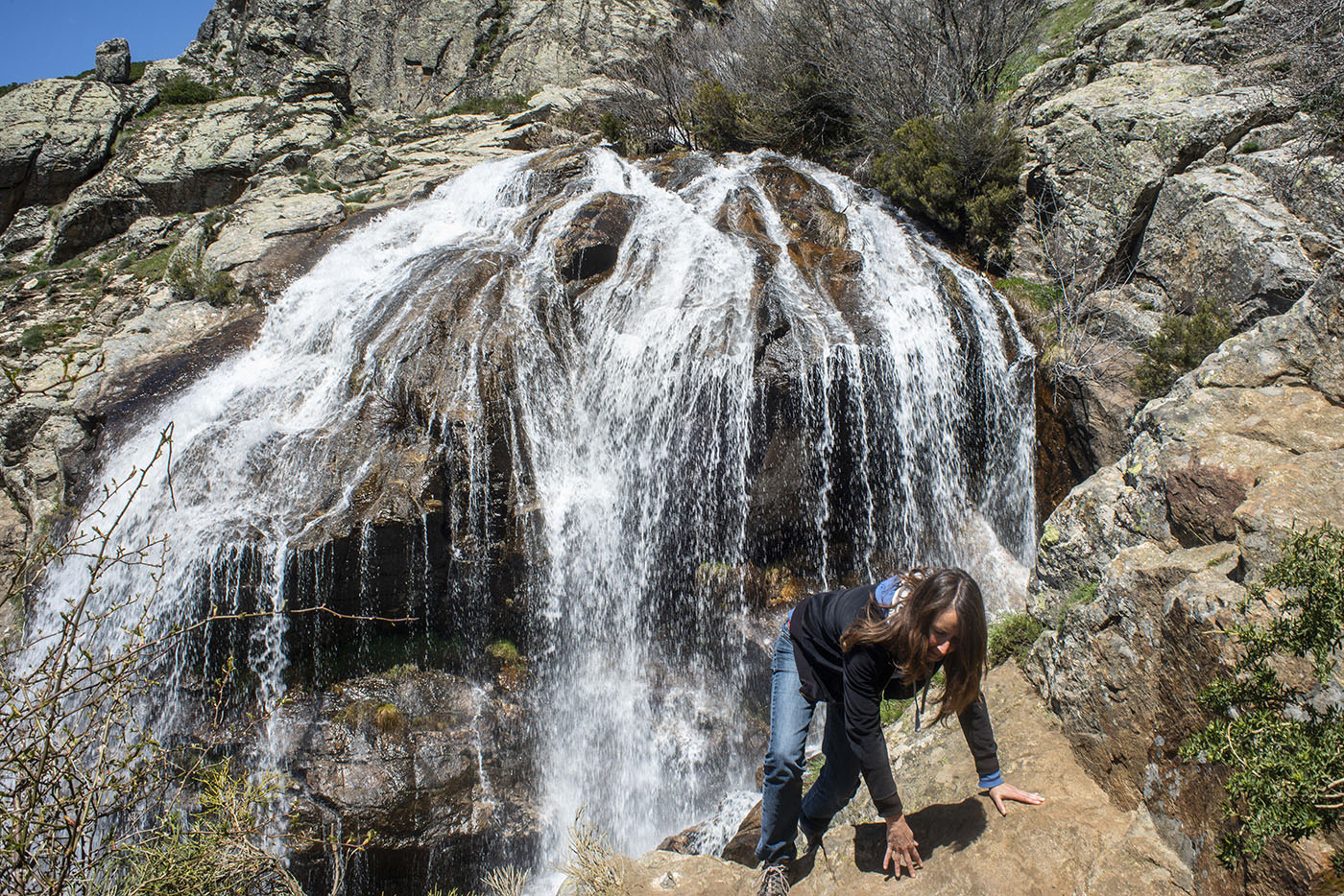 Cascadas de Sierra de Guadarrama: Los Litueros Cascadas de Sierra de Guadarrama: Los Litueros