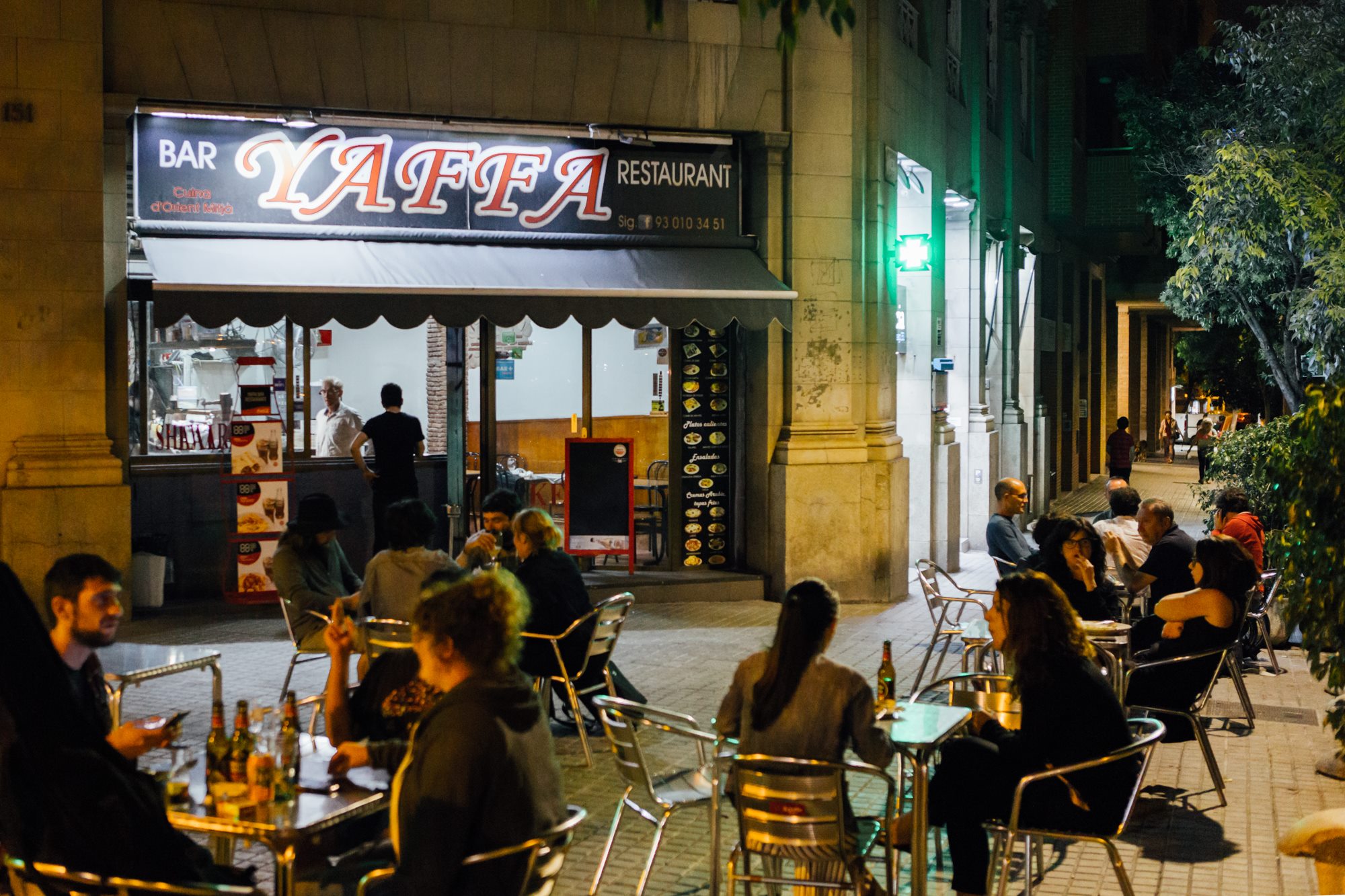 La terraza de 'Yaffa' también se puede disfrutar todo el año. La terraza de 'Yaffa' también se puede disfrutar todo el año.
