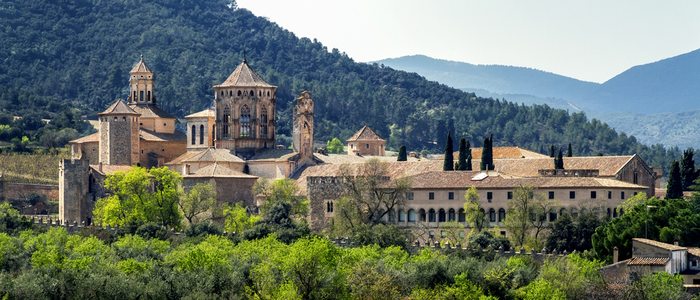Monasterio de Poblet, Tarragona. Monasterio de Poblet, Tarragona.