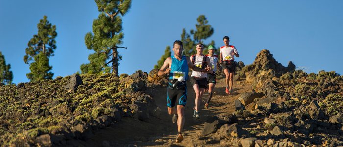 Participantes de la Transvulcania. Foto: Patronato de Turismo de La Palma. Participantes de la Transvulcania. Foto: Patronato de Turismo de La Palma.
