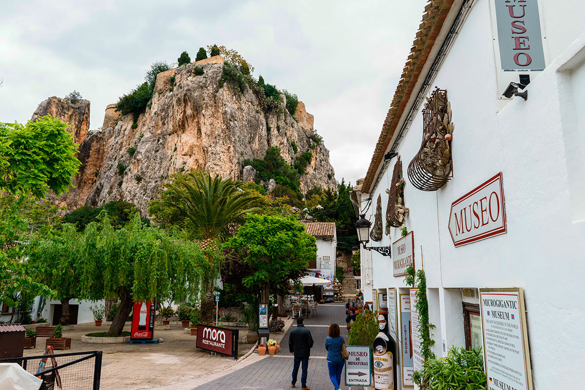 El museo de Guadalest. El museo de Guadalest.