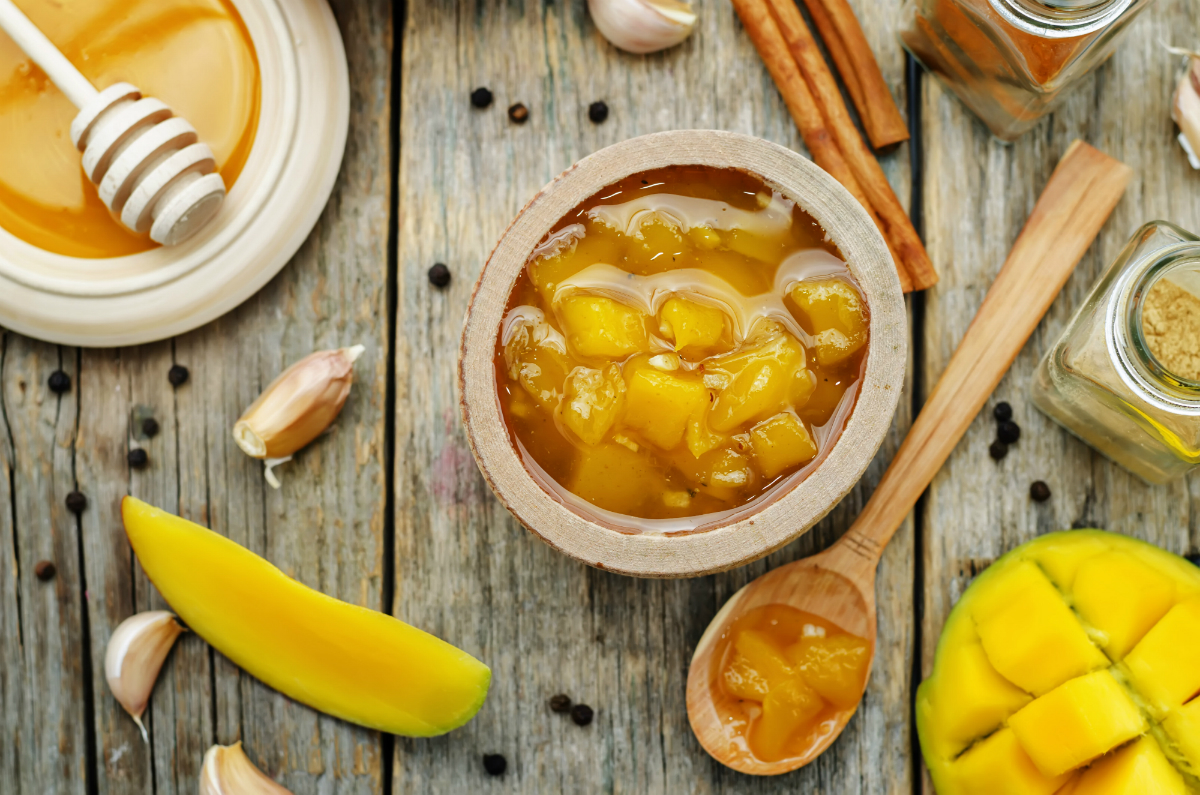 Mermelada de mango. Mermelada de mango.