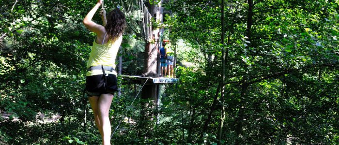 La Selva de l'Aventura, Girona. La Selva de l'Aventura, Girona.