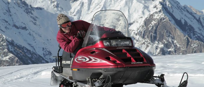 Cerler, motos de nieve. Cerler, motos de nieve.