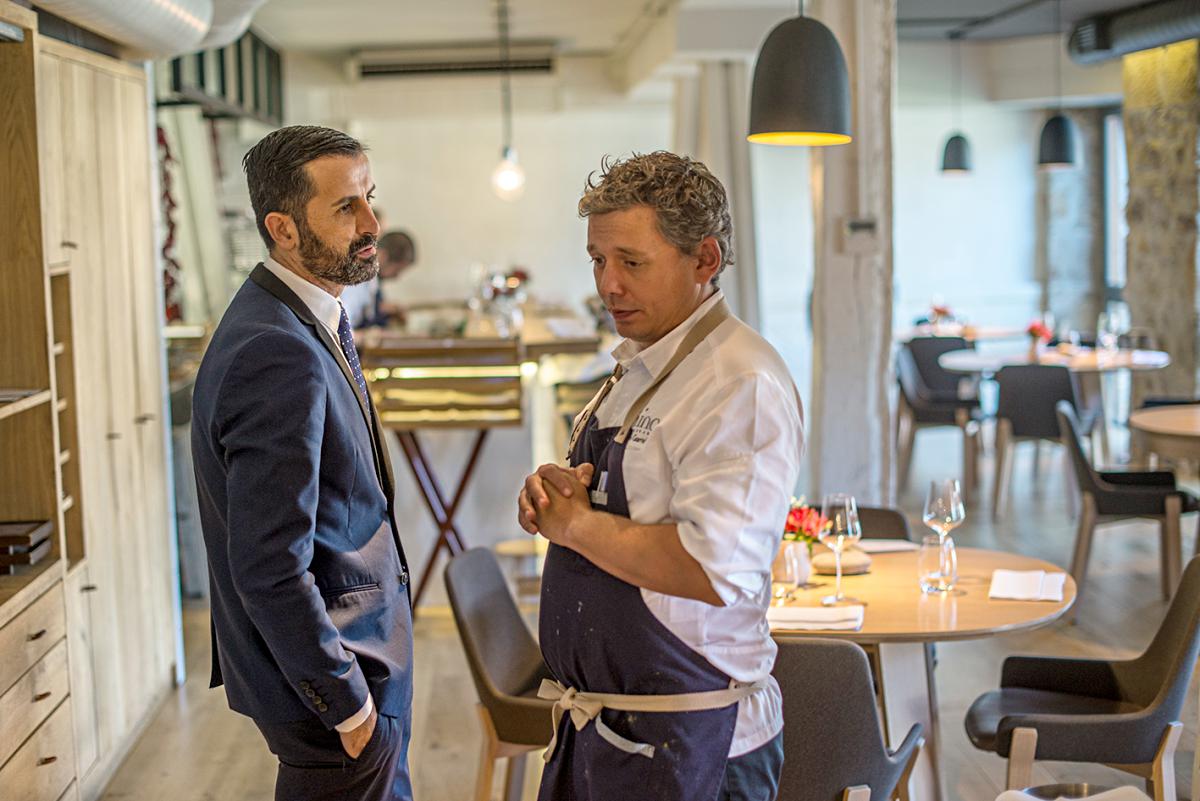 Restaurante Mina. Salón. Foto: Alfredo Cáliz Restaurante Mina. Salón. Foto: Alfredo Cáliz