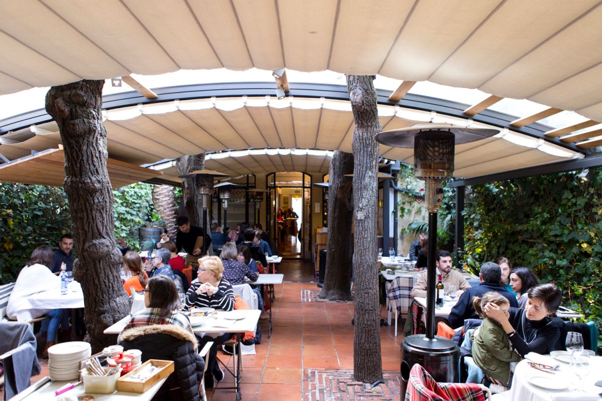 El patio interior (abierto todo el año) es perfecto para ir en familia. El patio interior (abierto todo el año) es perfecto para ir en familia.