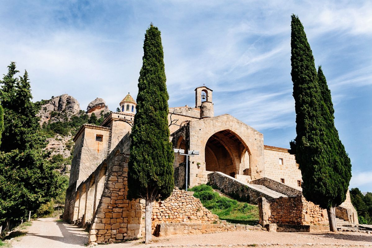 Monasterio templario Sant Salvador, en Horta de Sant Joan, Tarragona. Foto: Flaminia Pelazzi Monasterio templario Sant Salvador, en Horta de Sant Joan, Tarragona. Foto: Flaminia Pelazzi