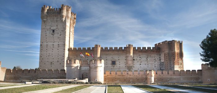 Castillo de la Mota en Medina del Campo. Castillo de la Mota en Medina del Campo.