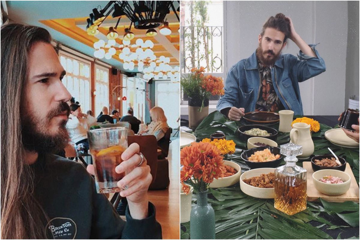 El artista frecuenta los locales vegetarianos de Barcelona. Fotos: Instagram. El artista frecuenta los locales vegetarianos de Barcelona. Fotos: Instagram.
