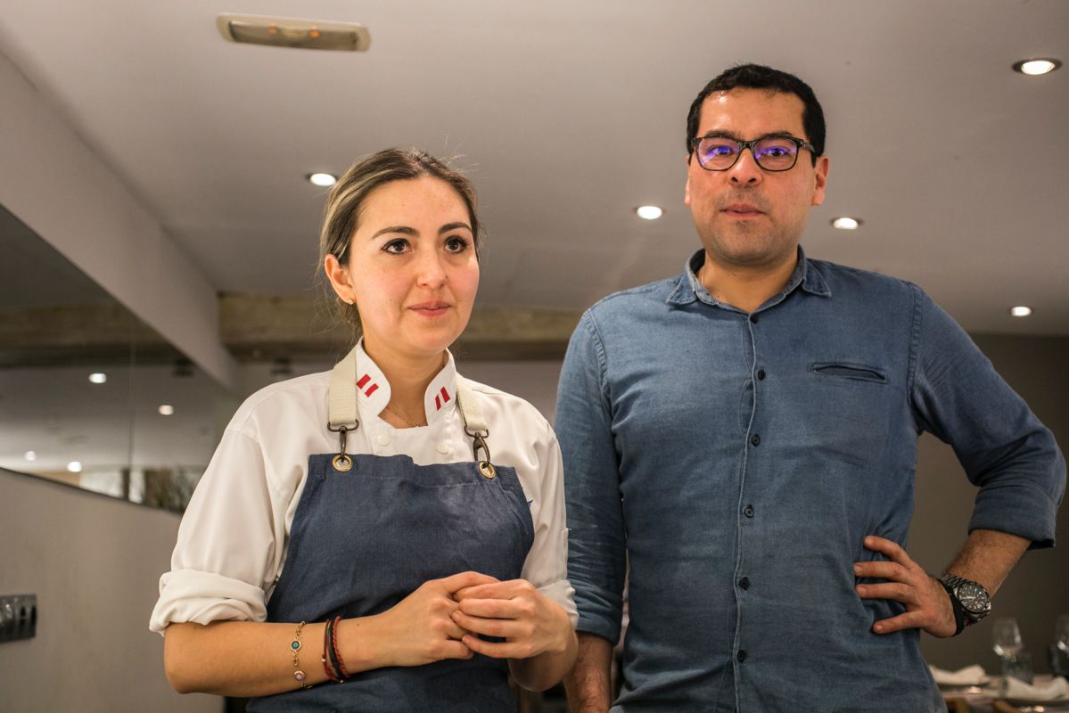 Vanessa Salazar y Jean Arroe, propietarios del restaurante peruano Commo Fusión, en Valencia, y cocineros. Vanessa Salazar y Jean Arroe, propietarios del restaurante peruano Commo Fusión, en Valencia, y cocineros.