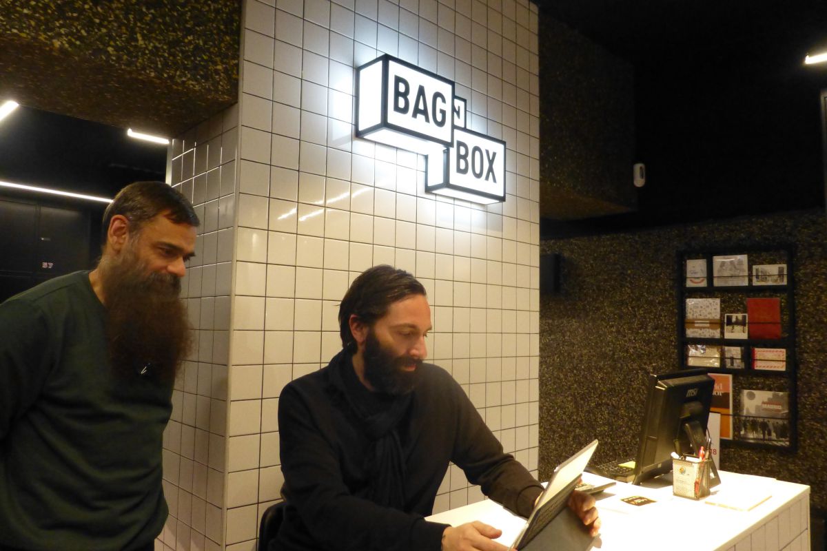 Los responsables de The Box. Urban Lockers. Los responsables de The Box. Urban Lockers.