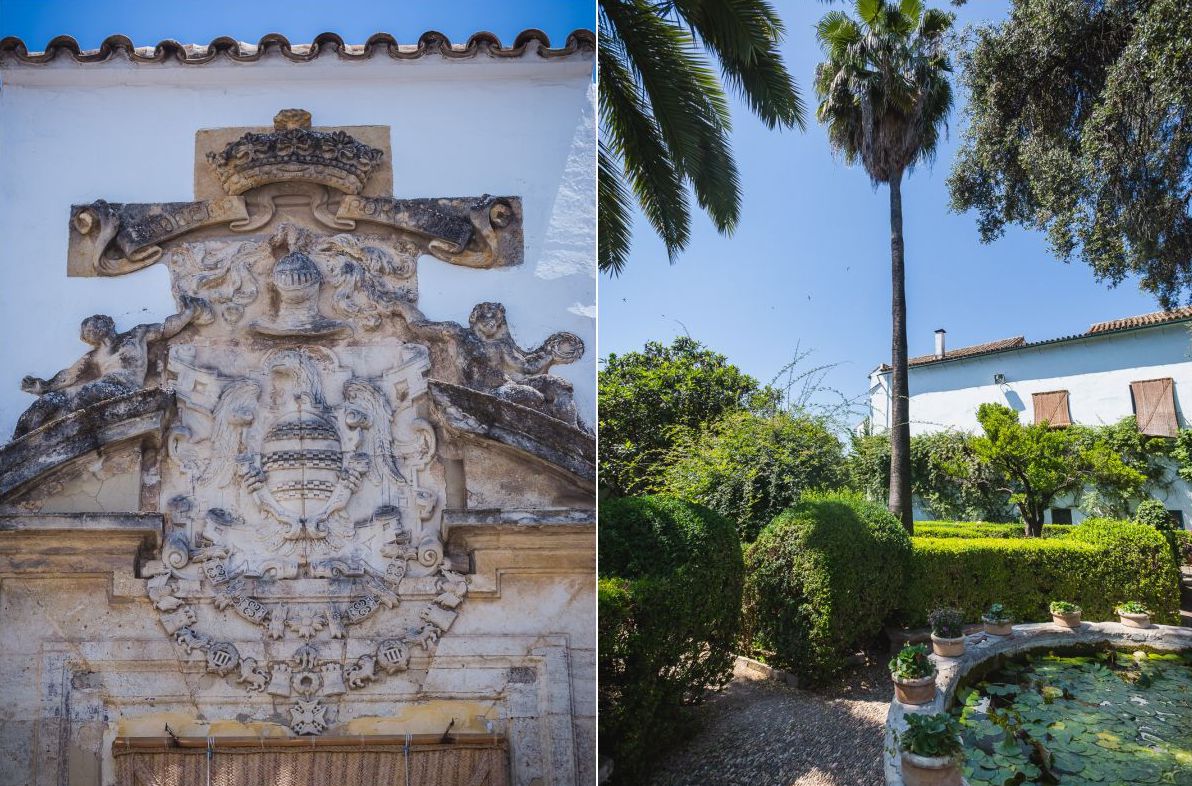 Tras la fachada renacentista del Palacio de Viana se esconde un universo vegetal y floral. Tras la fachada renacentista del Palacio de Viana se esconde un universo vegetal y floral.