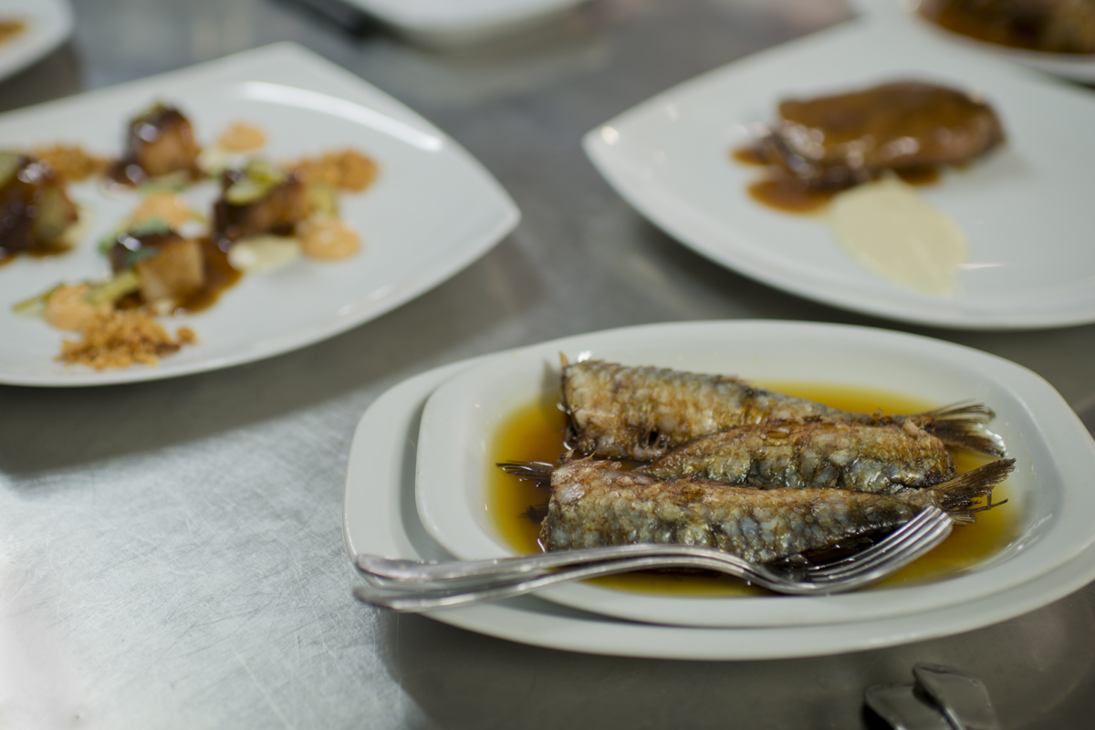 Platos caseros del restaurante 'Fonda Angeleta'. Platos caseros del restaurante 'Fonda Angeleta'.