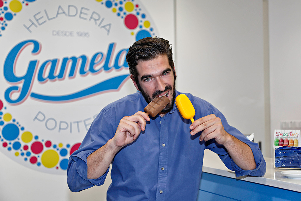 Sus helados artesanos son para comérselos de dos en dos. Sus helados artesanos son para comérselos de dos en dos.