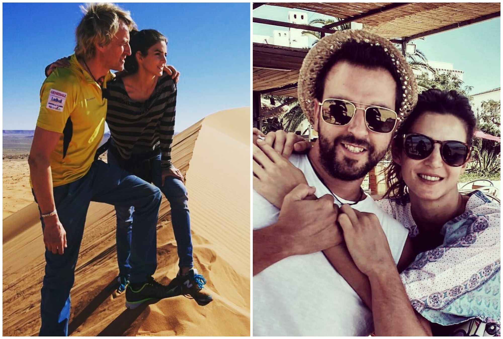 En las dunas del desierto Er Chegaga, en 'Planeta Calleja' y con un amigo en Málaga. Fotos: Facebook. En las dunas del desierto Er Chegaga, en 'Planeta Calleja' y con un amigo en Málaga. Fotos: Facebook.
