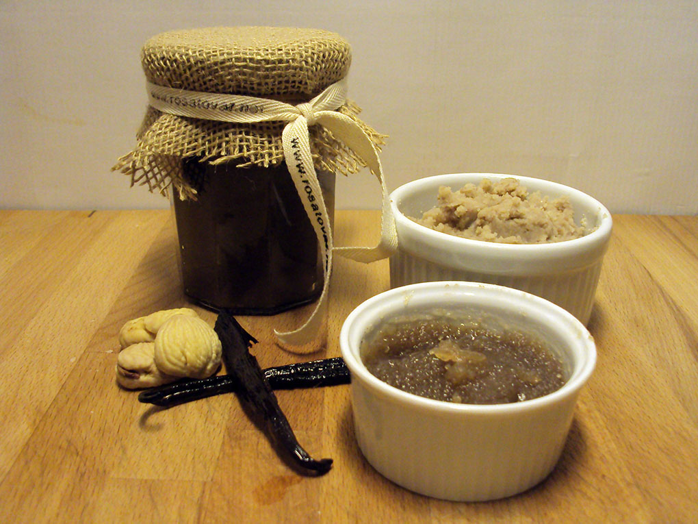 Crema de castañas. Crema de castañas.