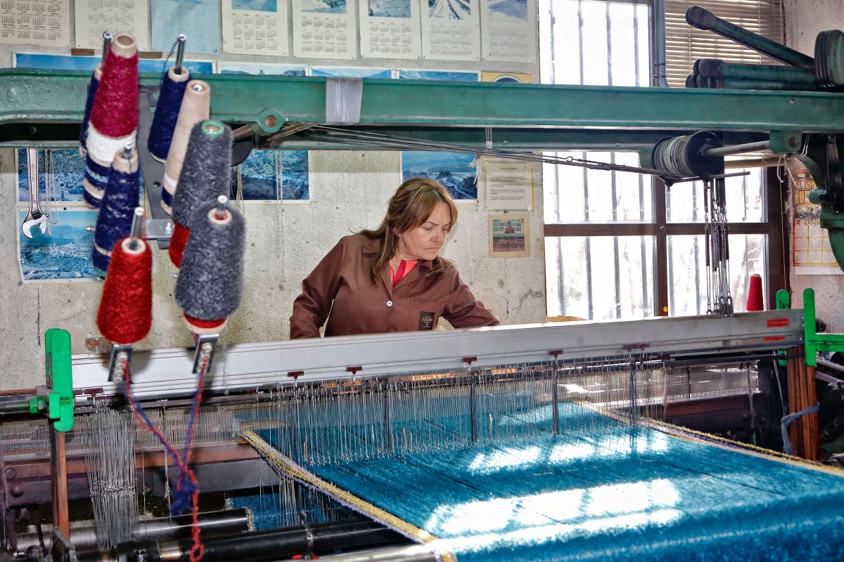 La mayoría de empleados son mujeres y todos son ezcarayenses. La mayoría de empleados son mujeres y todos son ezcarayenses.