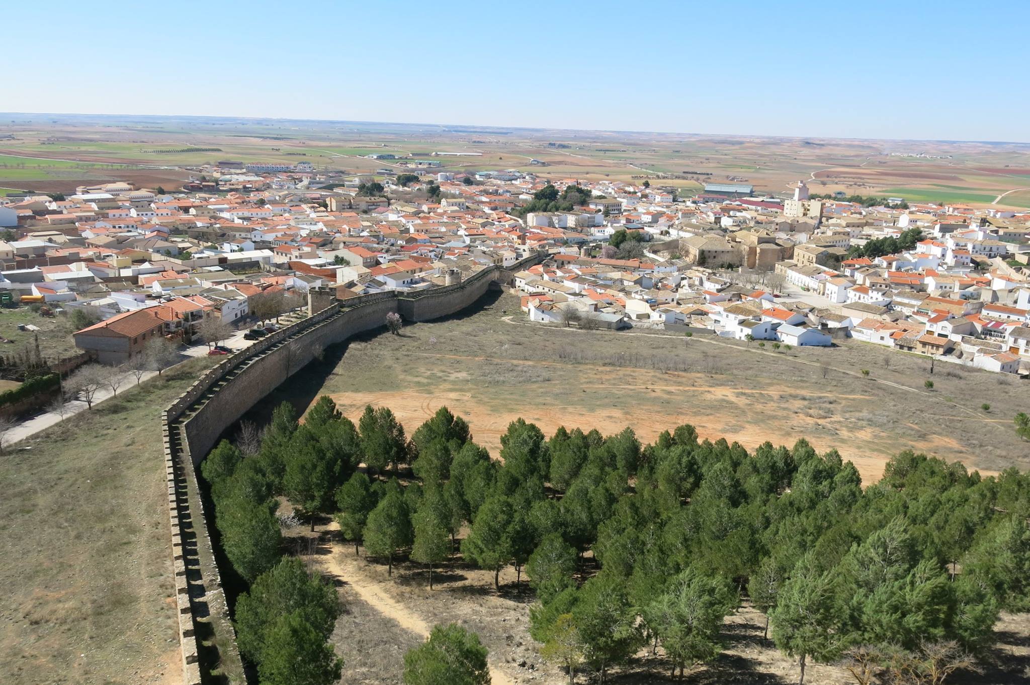 Las vistas desde el Castillo. Foto: Castillo de Belmonte, Facebook. Las vistas desde el Castillo. Foto: Castillo de Belmonte, Facebook.