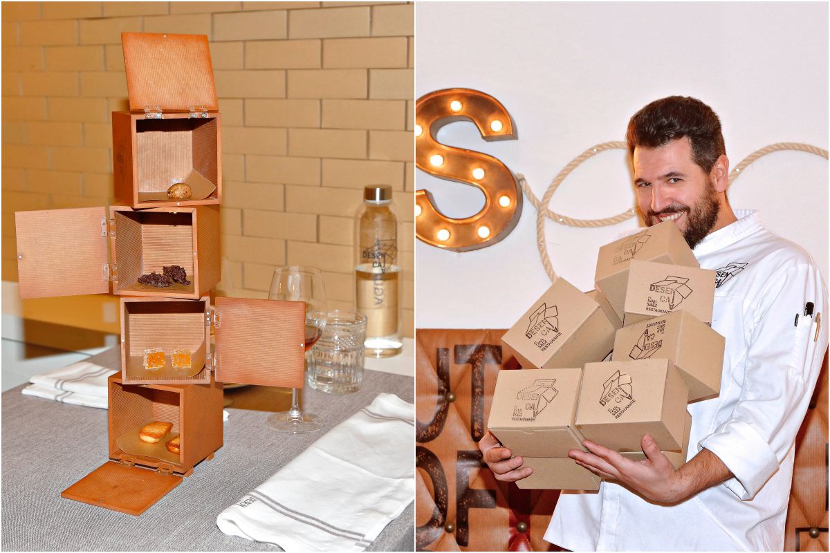 El interior de las cajas contiene toda la imaginación de Iván Sáez. El interior de las cajas contiene toda la imaginación de Iván Sáez.