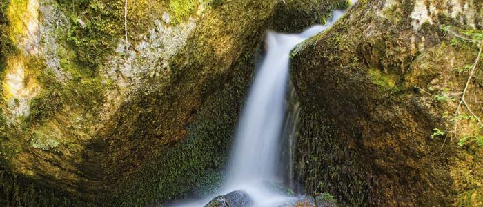 Cascada de Puente Rá. Cascada de Puente Rá.