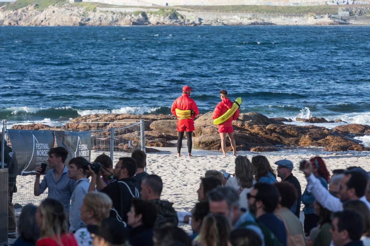 En la playa de Riazor nació el festival hace 32 años. Foto: Festival Noroeste. En la playa de Riazor nació el festival hace 32 años. Foto: Festival Noroeste.