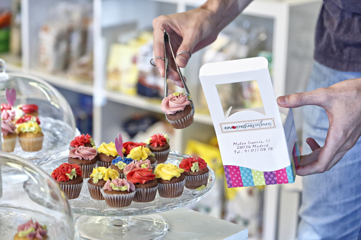 En este establecimiento mandan los 'cupcakes'. En este establecimiento mandan los 'cupcakes'.