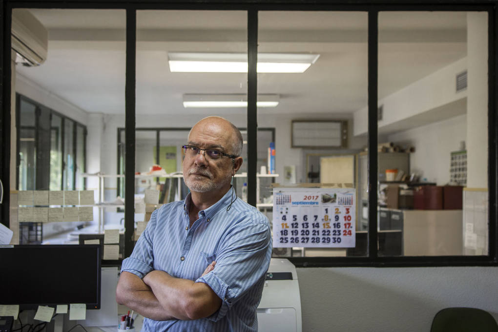 José Couceiro, experto en el cultivo del pistacho del Centro de Investigación El Chaparrillo. José Couceiro, experto en el cultivo del pistacho del Centro de Investigación El Chaparrillo.