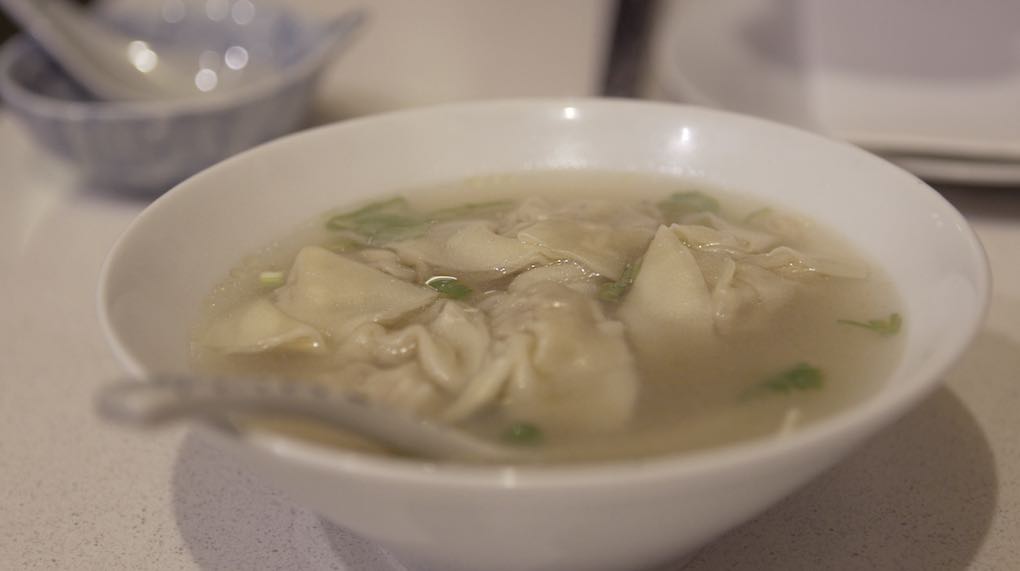Sopa de wonton, un clásico de la gastronomía china. Sopa de wonton, un clásico de la gastronomía china.