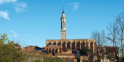 Sant Joan de Valls, cuyo campanario es uno de los más altos de Cataluña. Sant Joan de Valls, cuyo campanario es uno de los más altos de Cataluña.