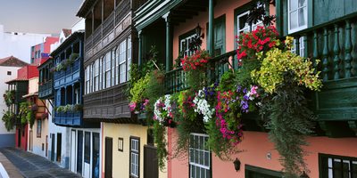 Balcones de Santa Cruz de La Palma. Foto: Saúl Santos. Cedida por: Patronato de Turismo de La Palma. Balcones de Santa Cruz de La Palma. Foto: Saúl Santos. Cedida por: Patronato de Turismo de La Palma.