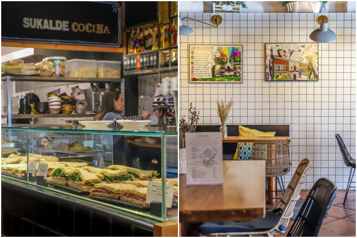 Comida rápida y saludable en un ambiente informal. Comida rápida y saludable en un ambiente informal.