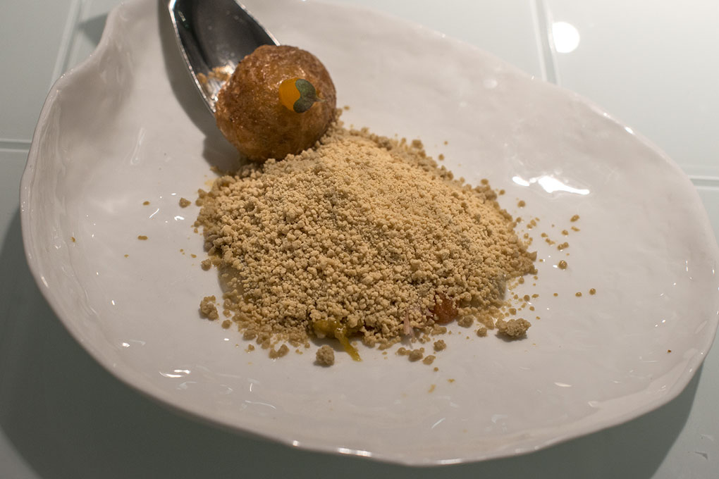 'Escabeche de perdiz, foie gras y su bombón', un gran plato. 'Escabeche de perdiz, foie gras y su bombón', un gran plato.