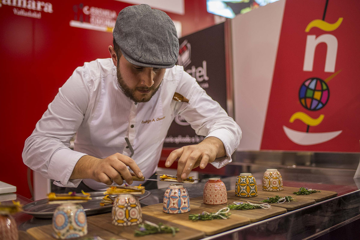 XIII Concurso Nacional de Tapas. Rodrigo Andrés Osorio. Foto: Alfredo Cáliz XIII Concurso Nacional de Tapas. Rodrigo Andrés Osorio. Foto: Alfredo Cáliz