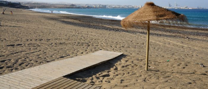 Playa Blanca en Fuerteventura. Playa Blanca en Fuerteventura.