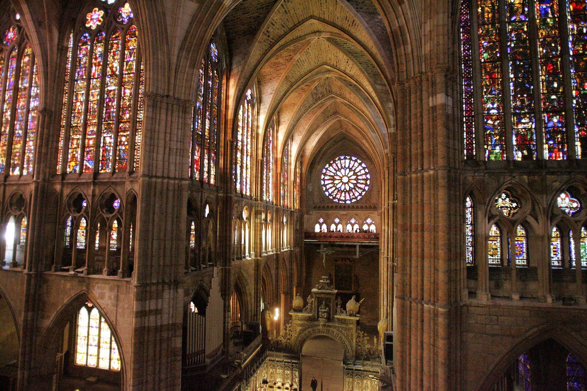 Catedral, sueño de la luz. Foto: Ayuntamiento de León. Catedral, sueño de la luz. Foto: Ayuntamiento de León.
