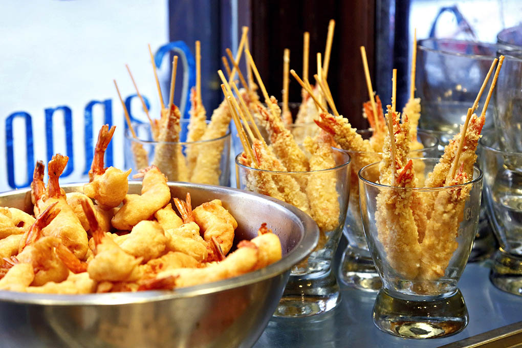 El Abuelo: Gambas. El Abuelo: Gambas.