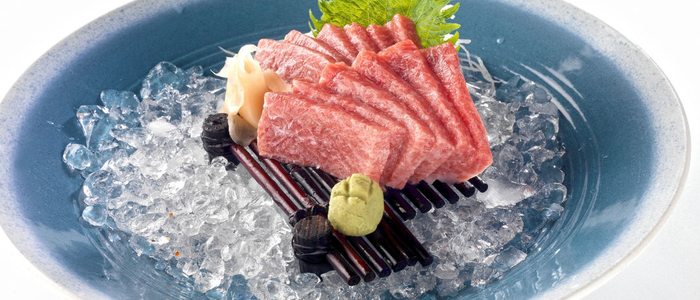 Sashimi de atún rojo, 99 Sushi Bar. Sashimi de atún rojo, 99 Sushi Bar.