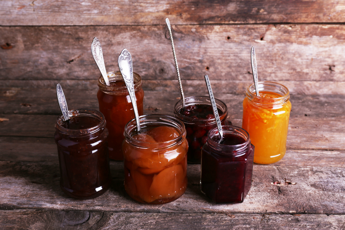 Mermeladas de todos los sabores. Mermeladas de todos los sabores.